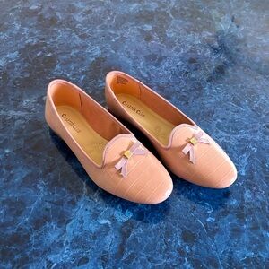 Charter Club KIMII Loafer w/Bow, Size 8M, Pink, Almond Toe, Cute and NEW!!